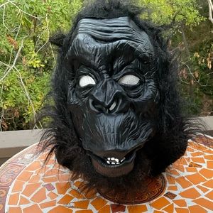COPY - Black Gorilla Ape Primate mask Halloween Costume Cosplay
